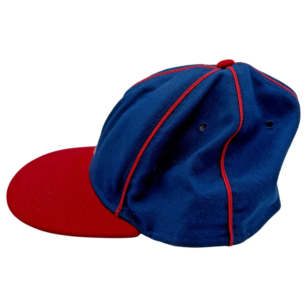 Vintage Negro League Wool Fitted Hat Size 7 1/2 Indianapolis Clowns Roman NWT